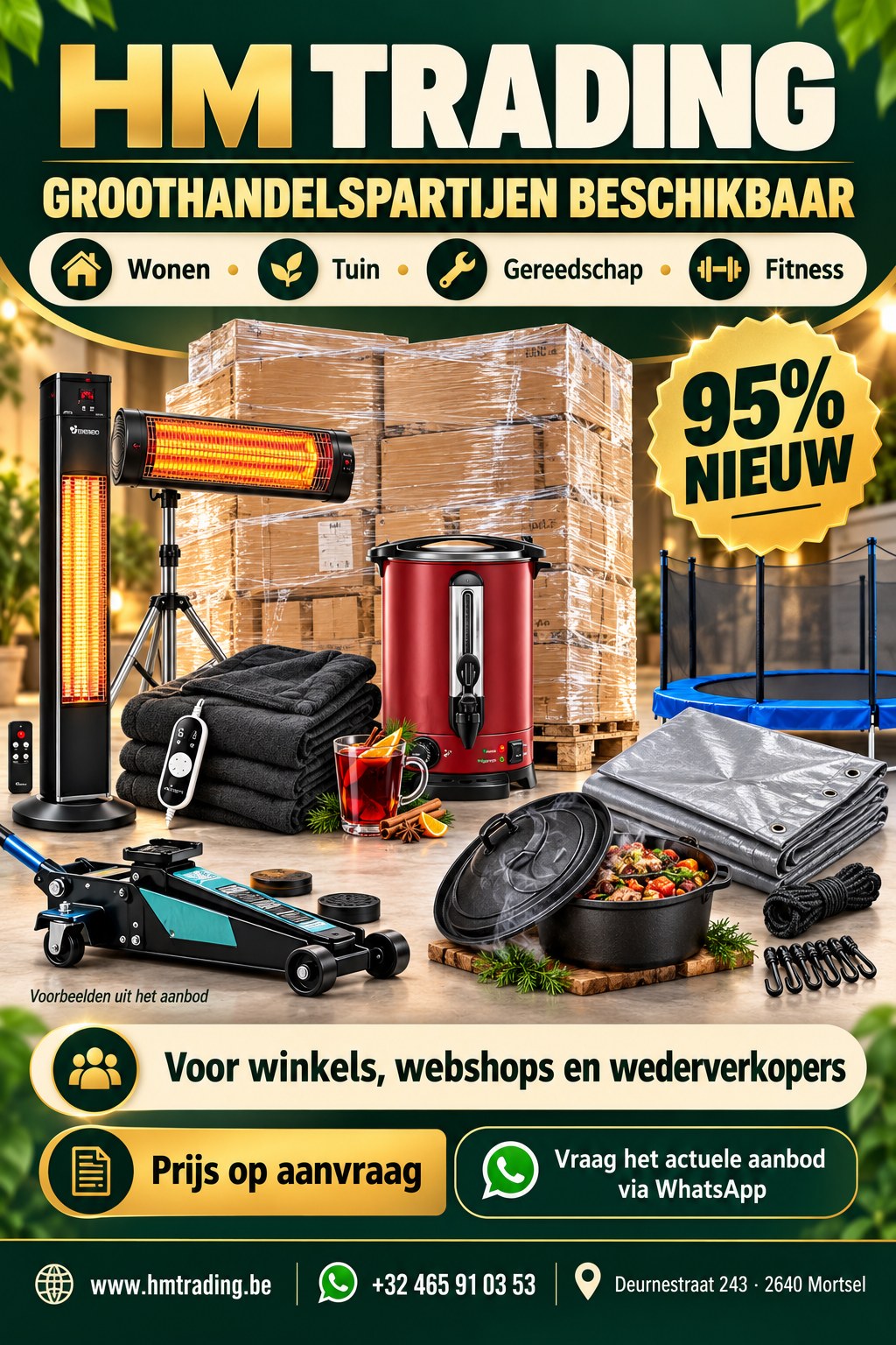 HM Trading gemengde groothandelspartijen