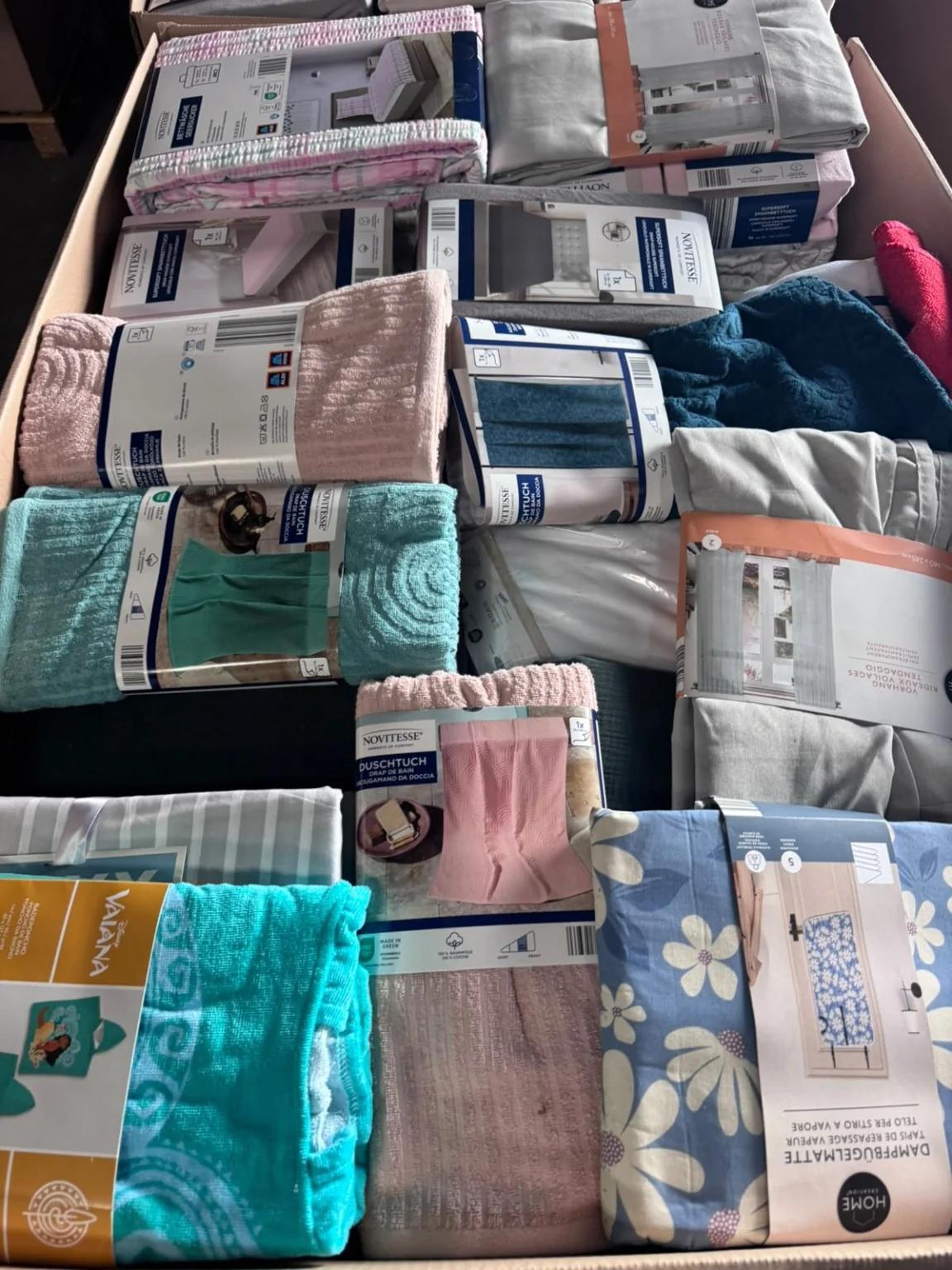 Textiel in verschillende uitvoeringen