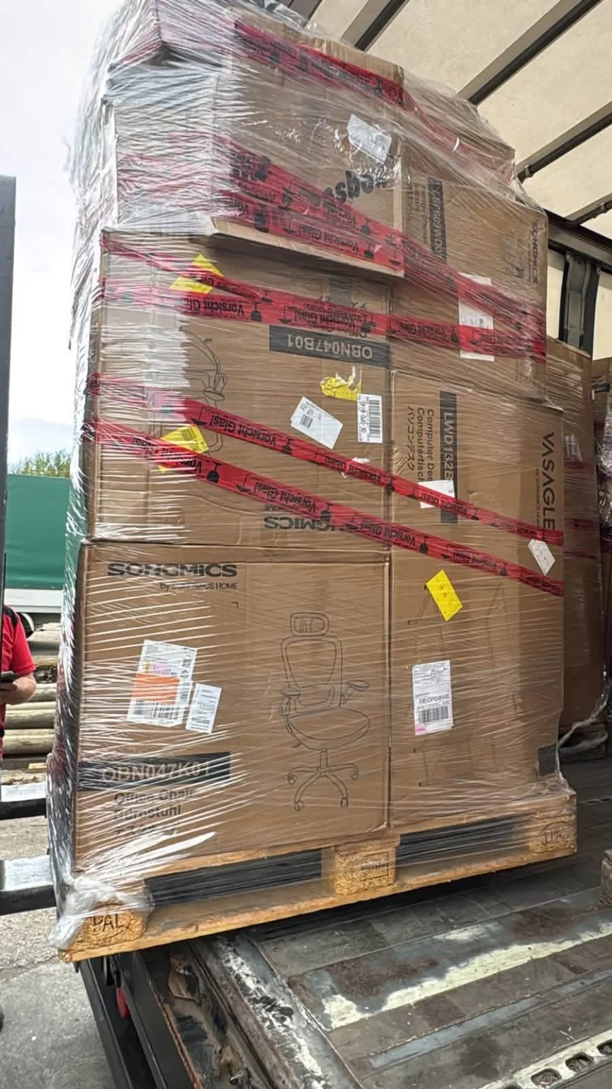 SONGMICS pallets — 6 vrachtwagens · 2–8 november 2026 — foto 4