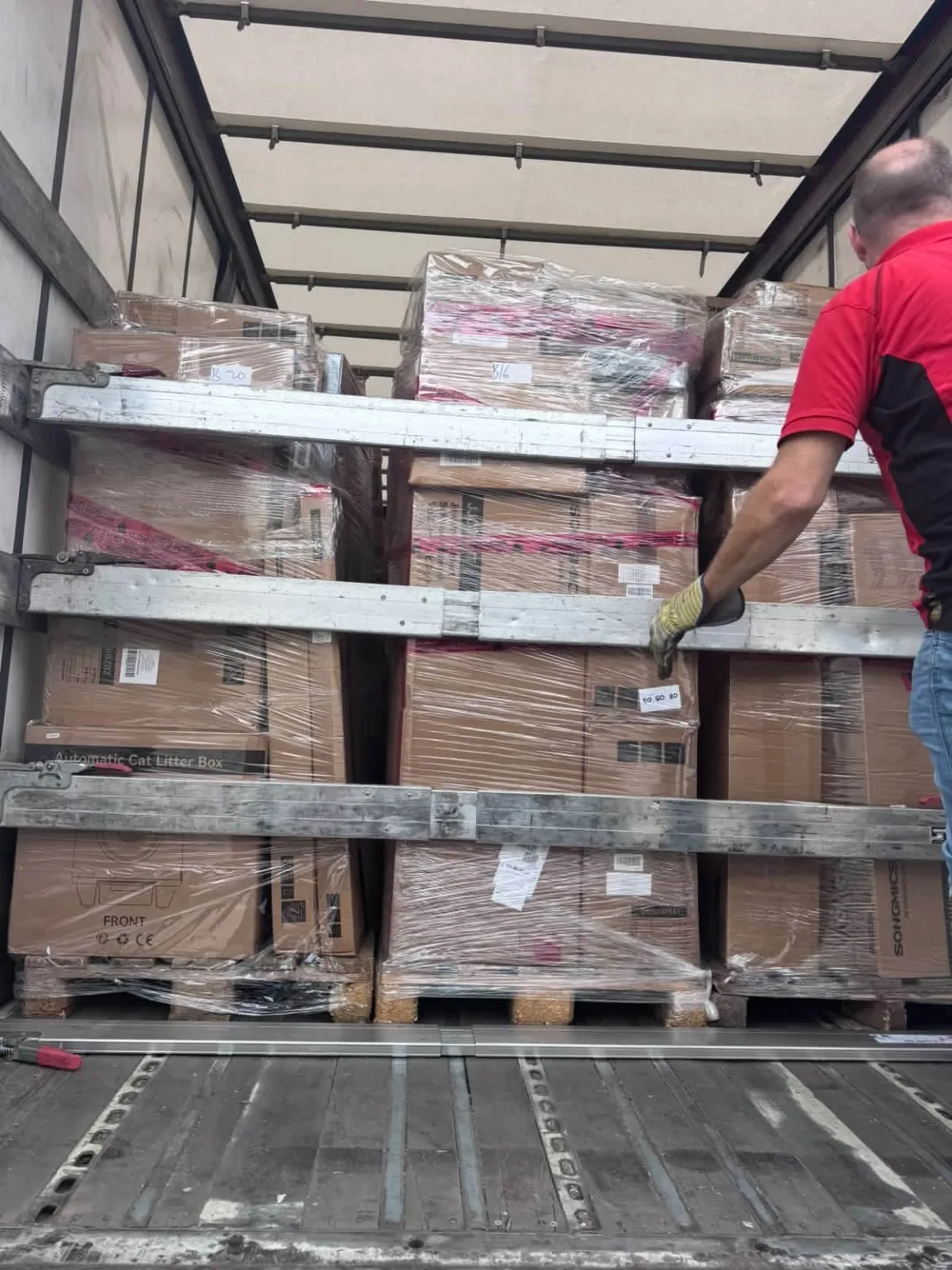SONGMICS pallets — 6 vrachtwagens · 2–8 november 2026 — foto 5